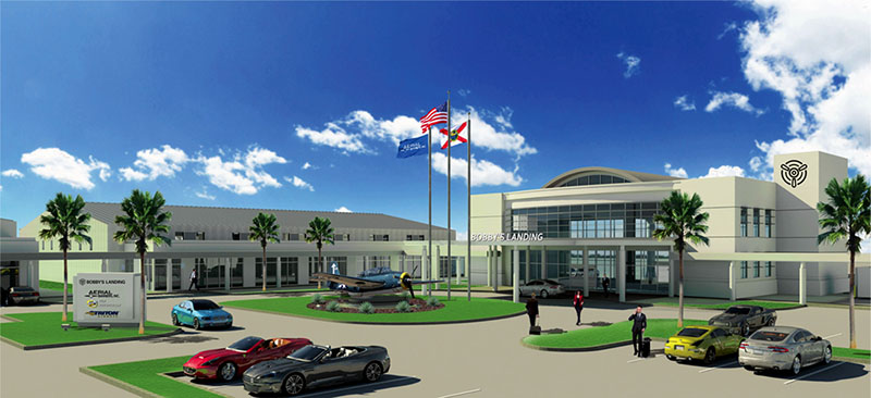 141,000 square feet of office and hangar space